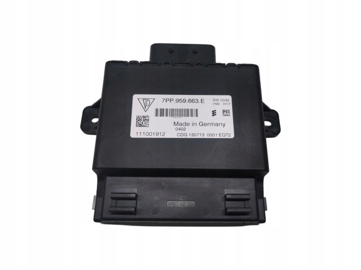 modul Bedienteil feszültség VW TOUAREG II 7P 7PP959663E
