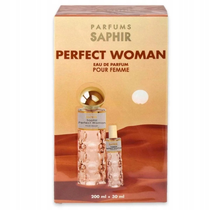 parfums saphir saphir perfect woman woda perfumowana 200 ml   zestaw  
