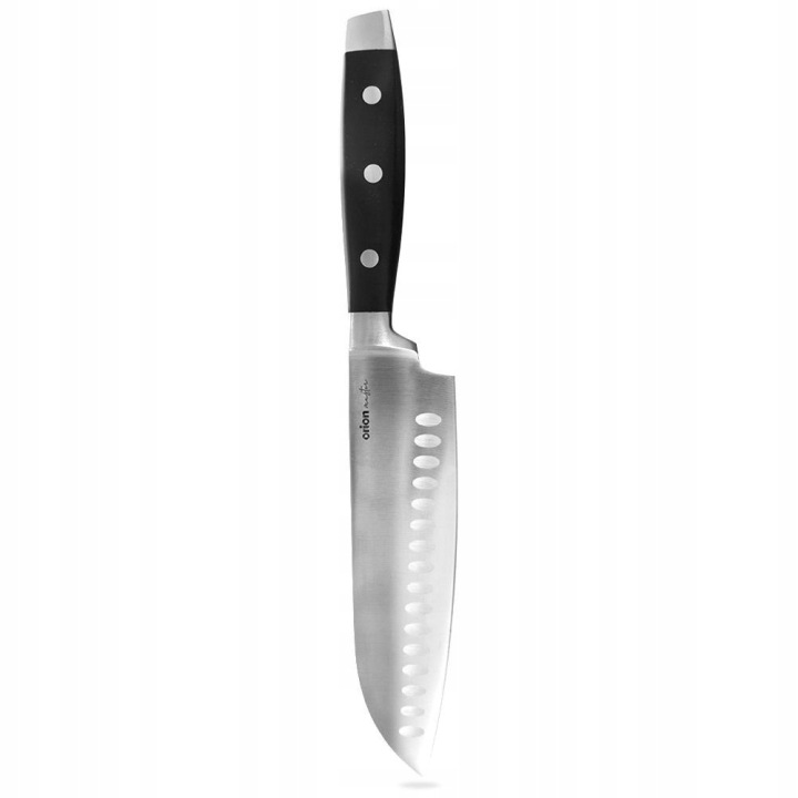 Nůž Santoku Ocelový Master 33 CM Orion Na Maso Zeleniny V Kuchyni