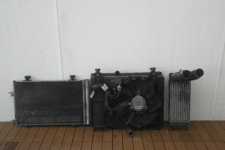 PEUGEOT 508 and 10-18 1.6 E-HDI water cooler + fan + INTERCOLER