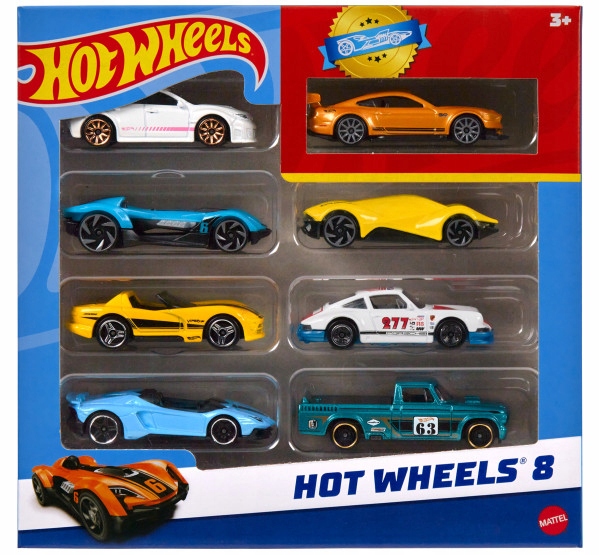 Машинки HOT WHEELS машинки 8 шт. набір машинки MATTEL / HPV78 — фото 2