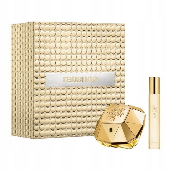 paco rabanne lady million woda perfumowana 80 ml   zestaw  