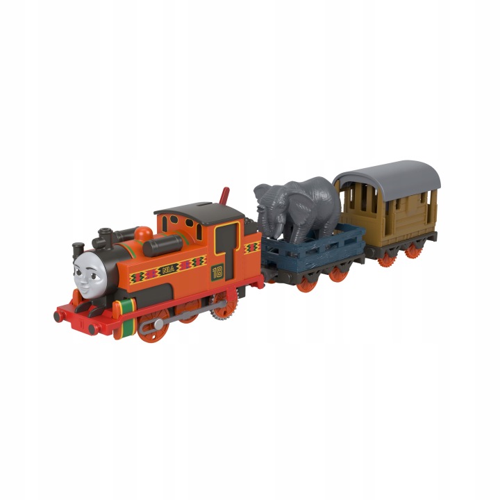FISHER PRICE томас і друзі локомотив NIA з приводом, 2 вагони JFV77 — фото 3