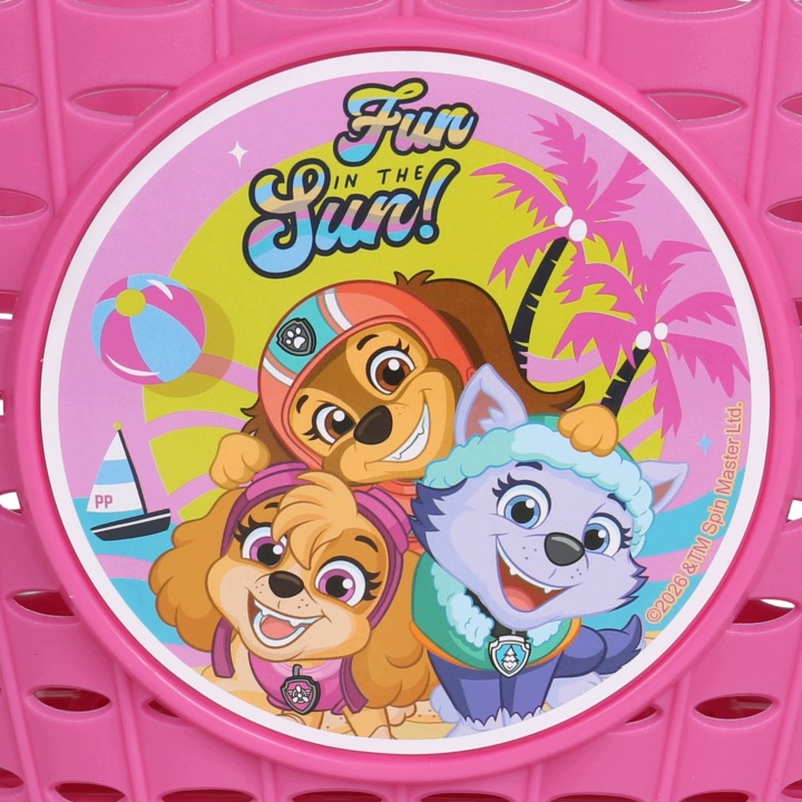 Щенячий Патруль Кошичок на кермо, кошик дівчачий на велосипед, самокат — фото 4