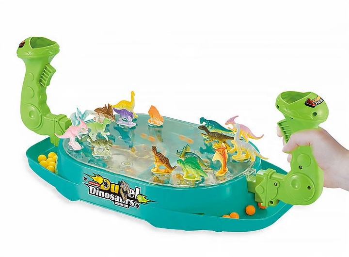 DINOSAURS ARCADE GAME FOR CHILDREN DINO SHOOTER INTERACTIVE TOY Minimum number of players 2