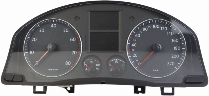 VW GOLF V Instruments tachymètre compte tours Horloge montre tableau bord PREDKOSCIOMIERZ Essence 1K0920850P EUROPA