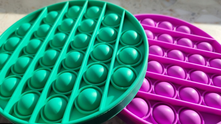 PUSH BUBBLE POP IT фіджет іграшка антистрес — фото 4