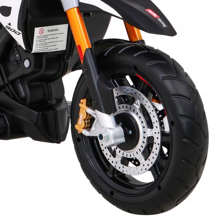 Транспортний засіб на Акумулятор Aprilia A007 мотоцикл мотоцикл Чорний для дітей — фото 13