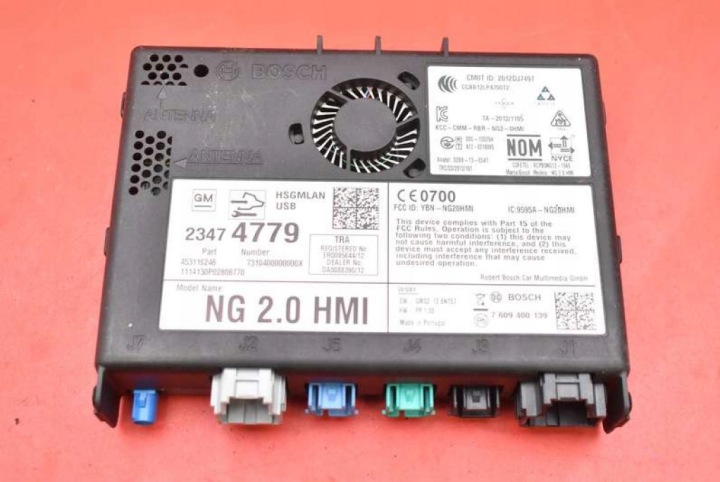 Bedienteil modul der Navigation 23474779 OPEL INSIGNIA A 13-20