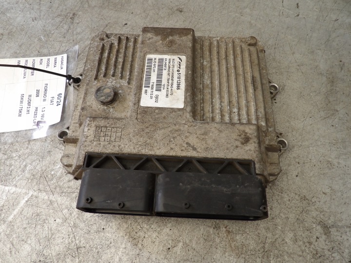FIAT FIORINO III COMPUTER 51812866 71600.113.01 MJD6F3.H1 HW04P 3542-H170