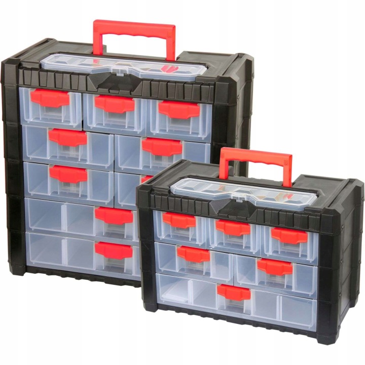 Proline Hd organizér na šrouby 22 zásuvek 392x200x400 mm