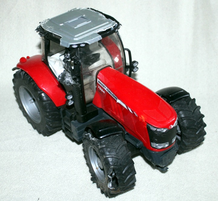 Bruder 03046 Traktor Massey Ferguson Трактор — фото 12