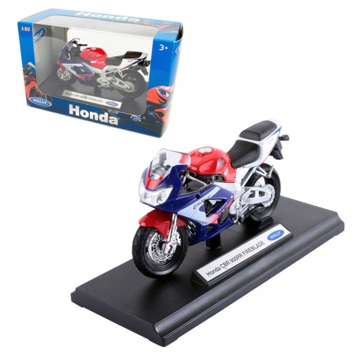 Honda CBR 900RR Fireblade модель масштаб 1:18 Welly