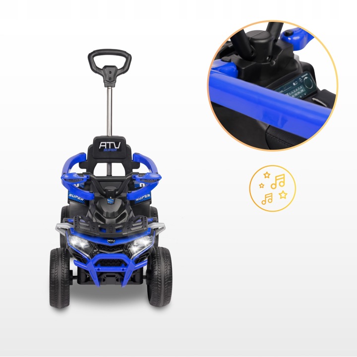 TOYZ Quad каталка транспортний засіб для дітей MOVIX м'які колеса синій — фото 15