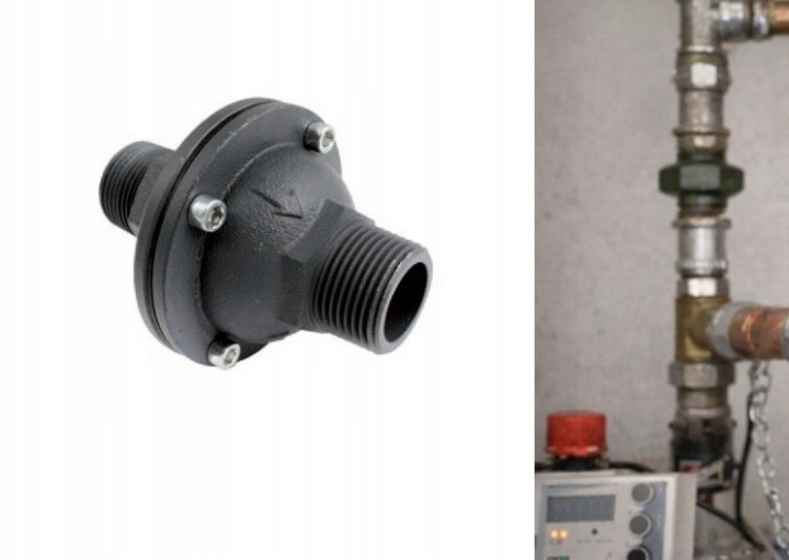 Zpětný litinový diferenciální ventil pro C.o. 6/4
