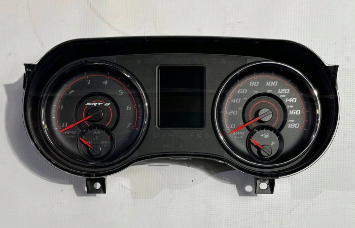 Instruments tachymètre compte tours Horloge montre tableau bord Dodge Charger 6.4 SRT 2011-2014