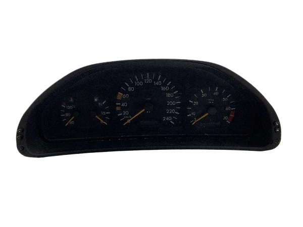 MERCEDES W210 2.0 Instruments tachymètre compte tours Horloge montre tableau bord 2105403948