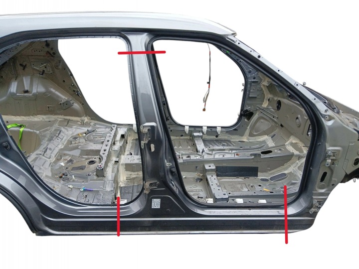 minigonna destra rivestimento montante B media NISSAN JUKE II F16 LAK: KAD G (19-24)