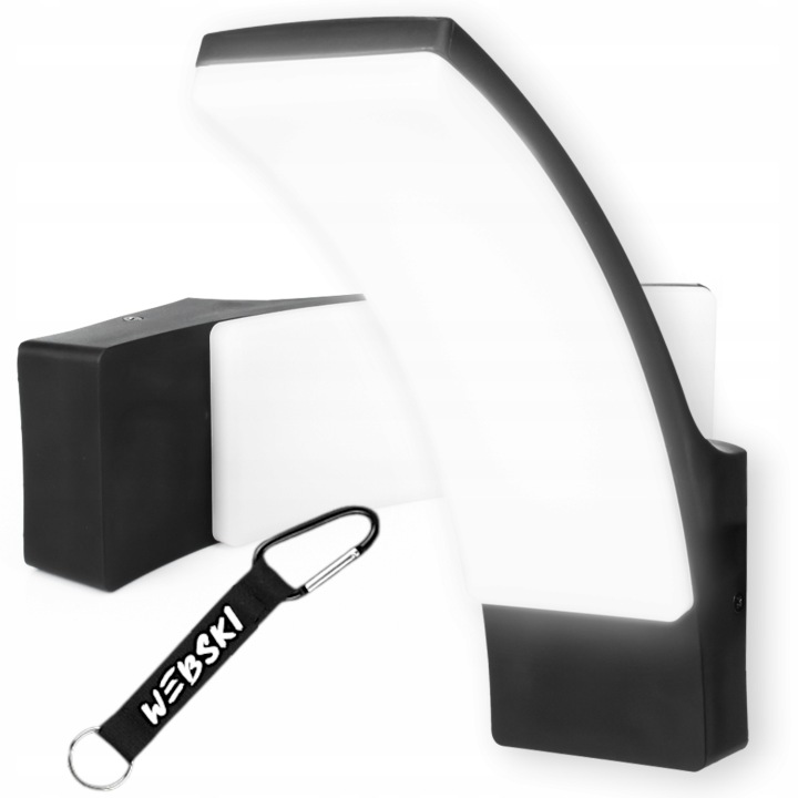 Lampa Fasádní venkovní Led nástěnné svítidlo IP65 12W Vodotěsné Vzduchotěsné