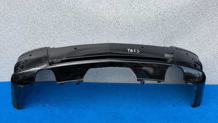 MERCEDES GLK X204 W204 08-12 ROK Stoßstange heck unter Sensoren und CHROMY PB63