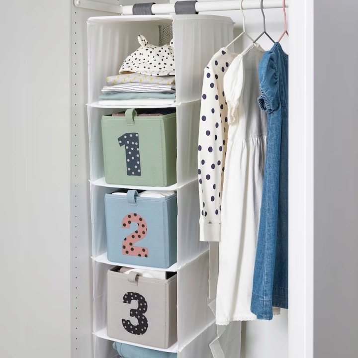 IKEA BARNDROM Коробка Кошик 3 шт. 17x27x17 см — фото 4