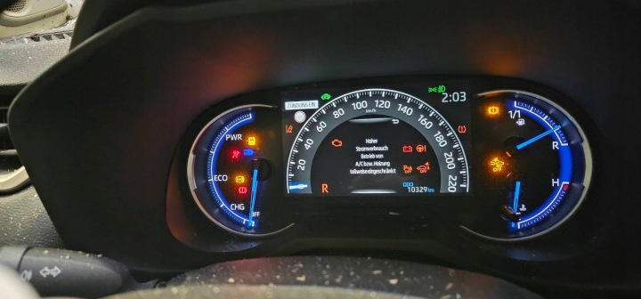dials clock 83800-42Z41 2.5 TOYOTA RAV4 V