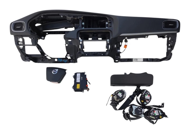 armatura konzola zračni jastuk zračni jastuk sigurnosni pojasevi SENSOR VOLVO V40 II 2012-2016