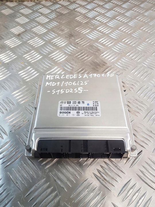 Bedienteil DES MOTORS MERCEDES A 170 1.7D A6681530879 0281011151