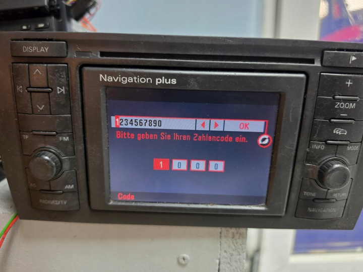 Radio navigation NAVI AUDI A6 C5 2003r. 4B0035192K