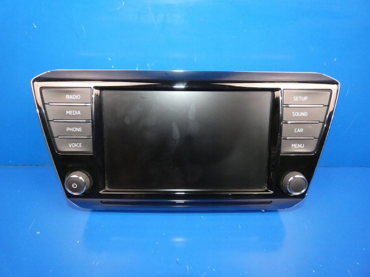 SKODA SUPERB III 3V RADIO Navigation MONITOR Bildschirm,