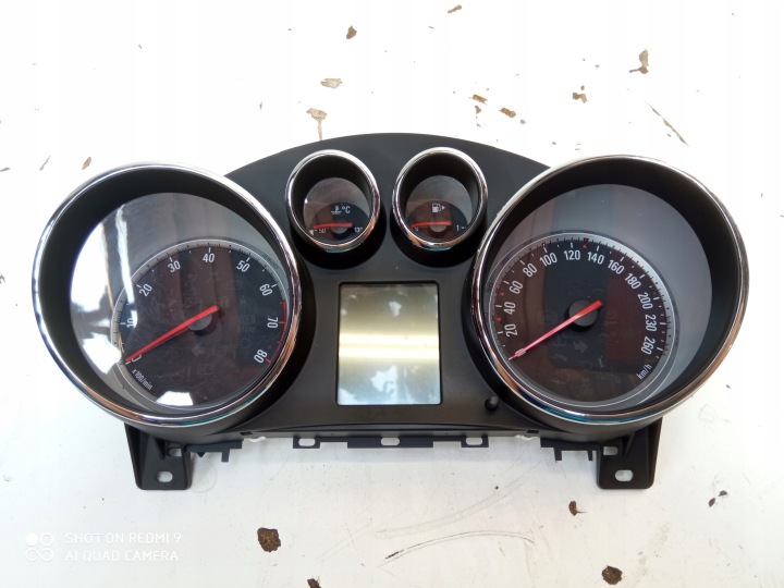 OPEL ASTRA J Instruments tachymètre compte tours Horloge montre tableau bord 1.4T 13355674 AB2L BEN
