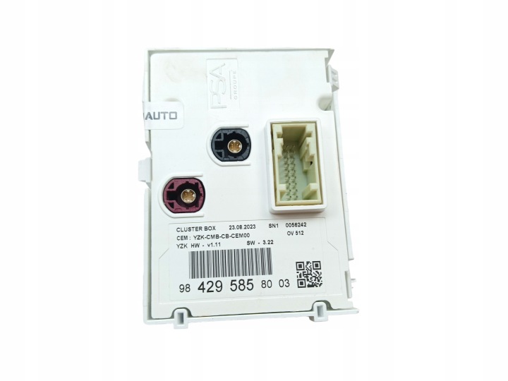 modulo WYSWIETLACZA OPEL ASTRA L VI (2022-) 9842958580