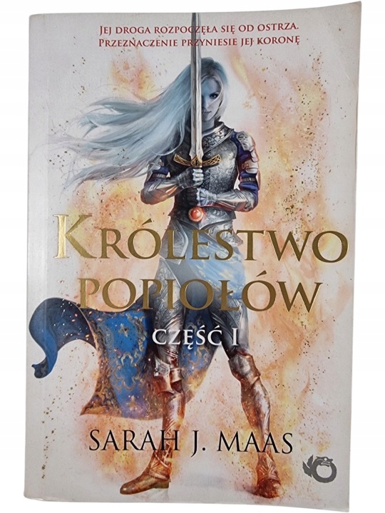 Zdjęcie egzemplarza: Królestwo Popiołów część I / Szklany Tron / Sarah J. Maas