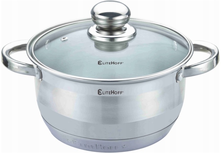 Elitehoff ocelový Hrnec 8,2 l/26 cm plynová indukce