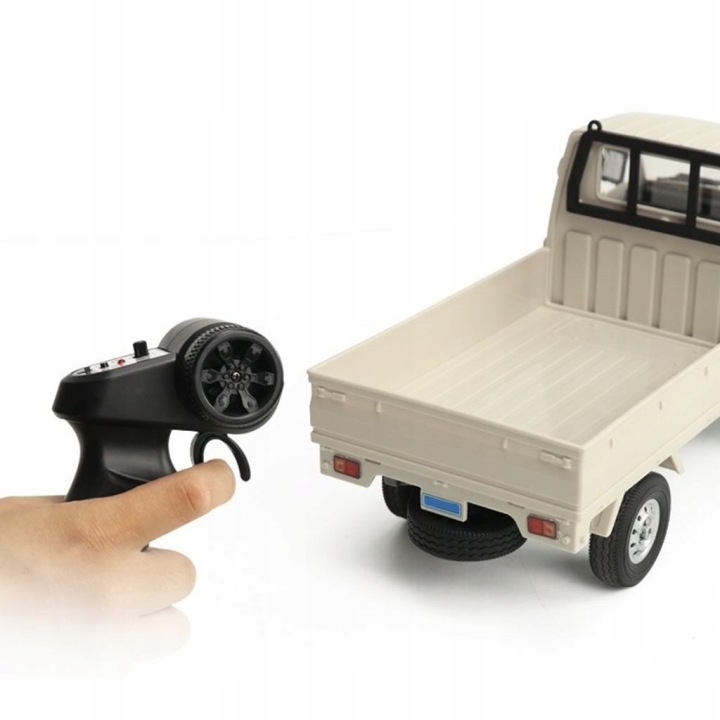 Упаковка 1 WPL D12 Міні RC Truck Car 1:16 Імітація A 2 шт. батарейок — фото 6