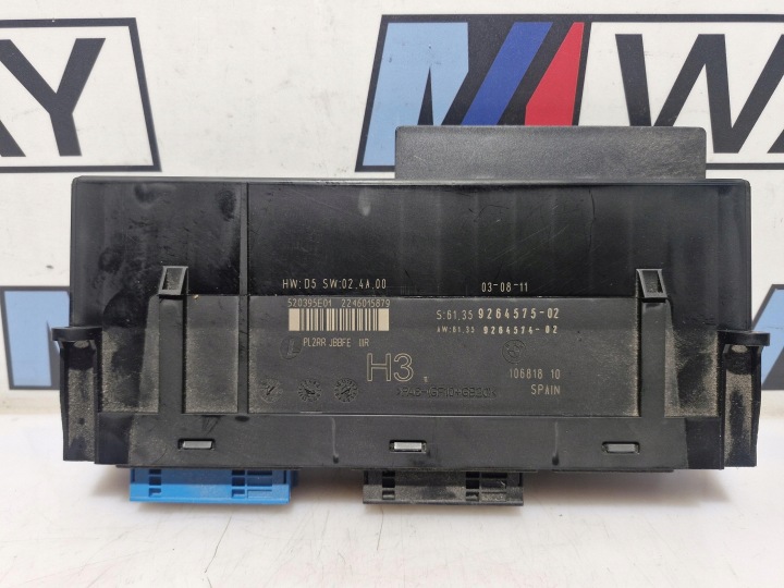 BMW E90 E92 E93 modul riadiaca jednotka KOMFORTU 9264575