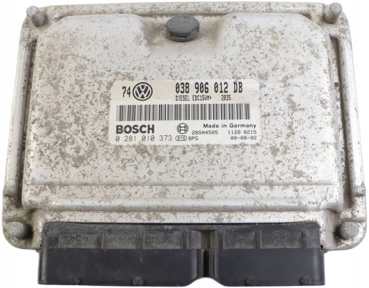 VW GOLF IV BORA modul Bedienteil DES MOTORS 1.9 TDI 038906012DB 0281010373