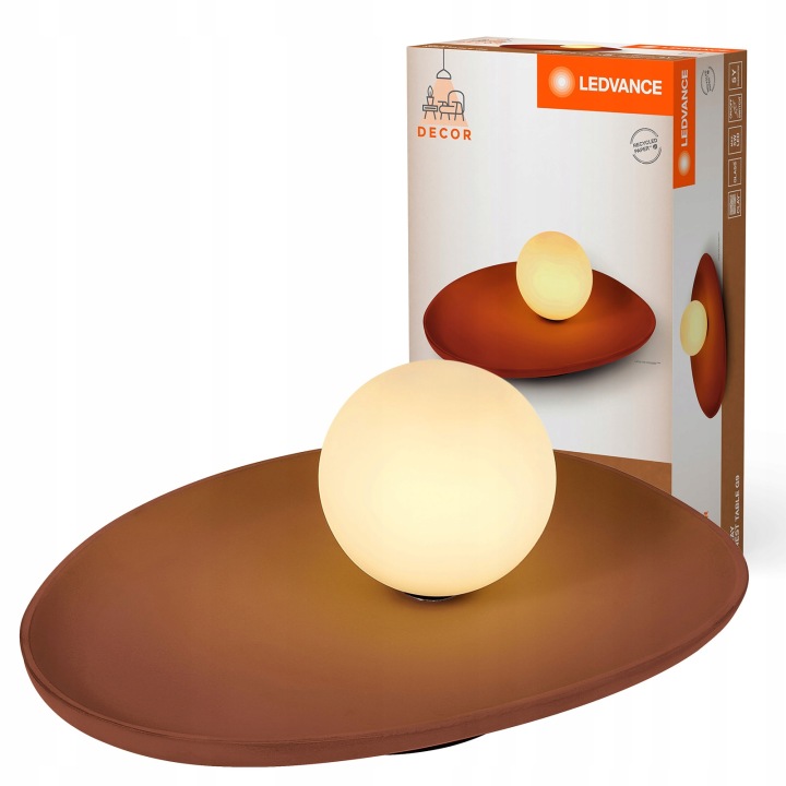 Stolní lampa Stojící dekorativní lampa G9 Hnědá Usb-c Decor
