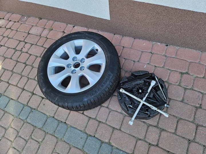 Koleso Dojazdové povinna vybava radiaca páka 5x120 Opel Insignia A
