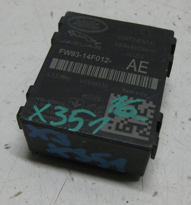 JAGUAR XJ X351 FL 16R Module Unité de contrôle FW93-14F012-AE