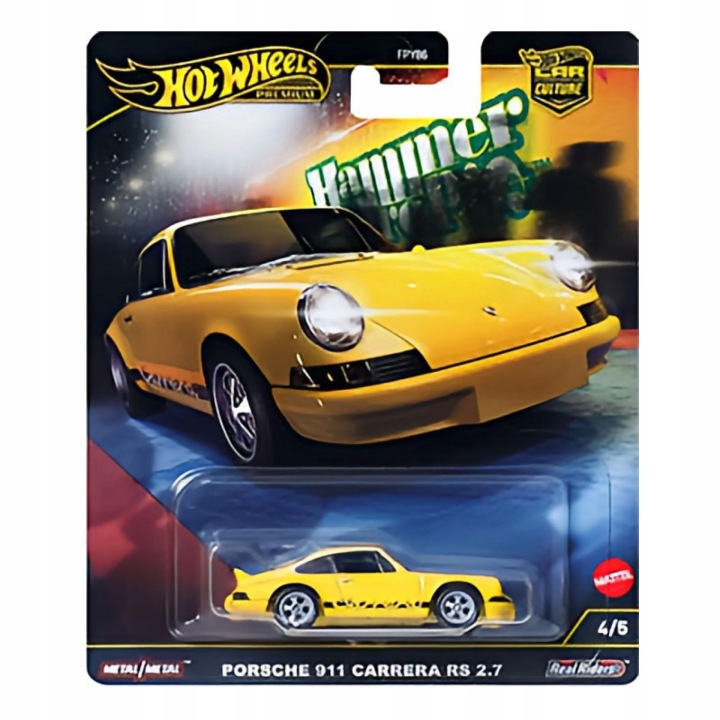 HOT WHEELS культове авто PORSCHE 911 CARRERA HRW07