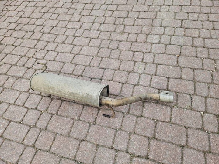 scarico silenziatore posteriore posteriore tubo Opel Corsa E Corsa D 55703005