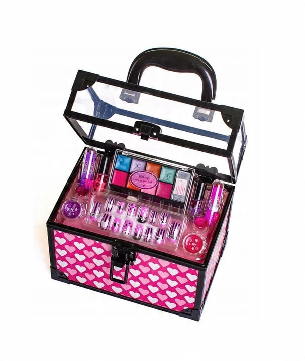 CHEST CASKET COSMETICS FOR GIRLS BEAUTY SALON TIPSY SHADOWS Main color multicolor