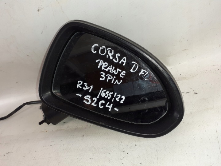 OPEL CORSA D 06-14 SPECCHIETTO RETROVISORE Destro 3 PIN