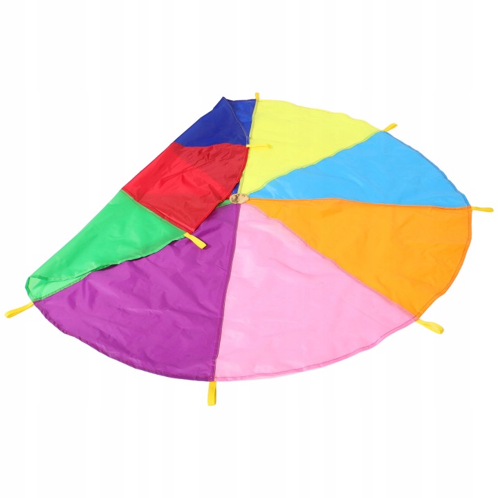 Кольоровий парашут для ігор командних і ігор на свіжому повітрі — фото 2