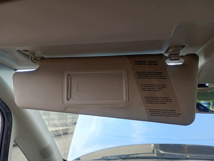 Panneau ombrage bouclier Couverture tablier moteur PRZECIWSLONECZNA Gauche Chauffeurs Fiat Idea 03-12