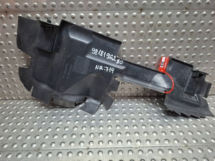 Presa condotto aria sinistra Anteriore 9818196280 PEUGEOT 308 II 2013