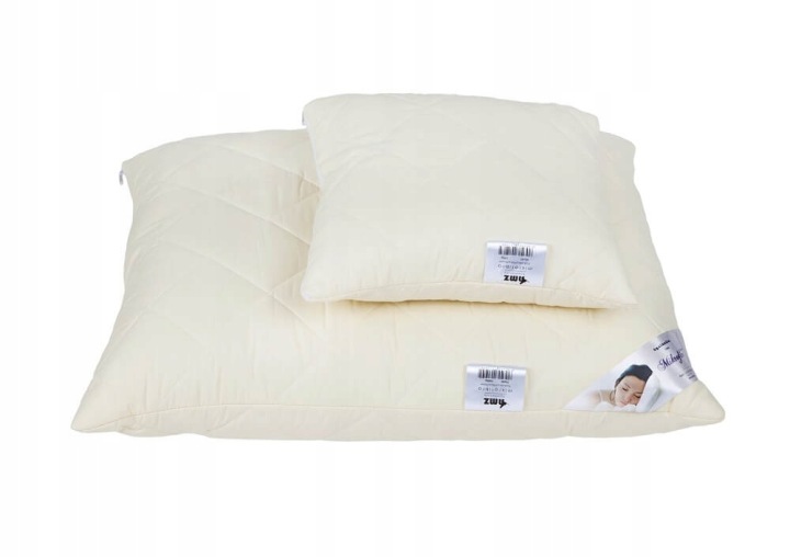 Antialergický Prošívaný Polštář 70 × 80 CM 1000 g krémový