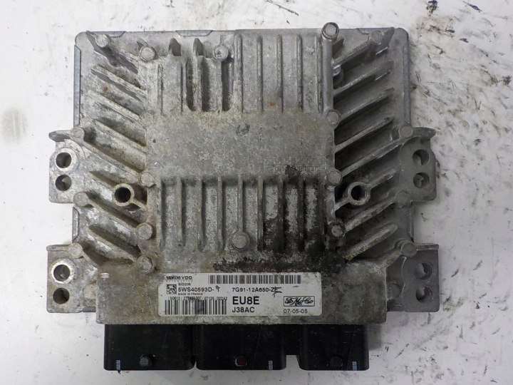 FORD Computer Bedienteil 7G91-12A650-ZF 5WS40593E-T EU8F