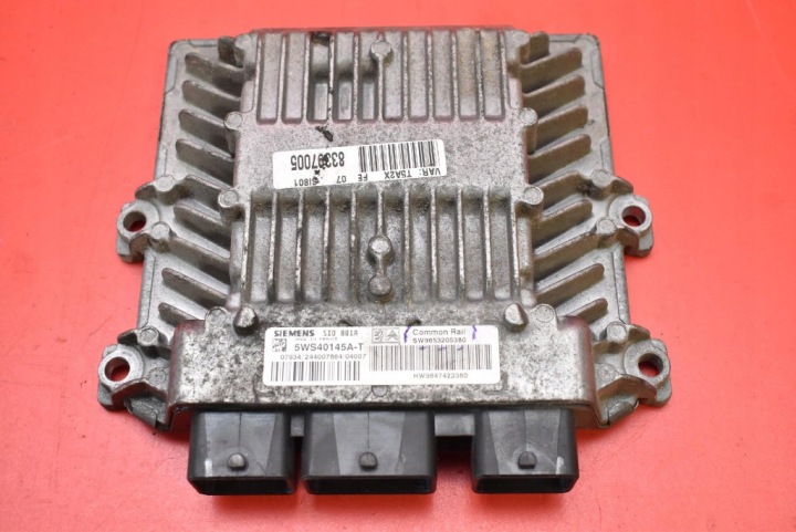 Bedienteil Computer DES MOTORS SW9653205380 PEUGEOT 307 2.0 HDI 90 KM 01-05